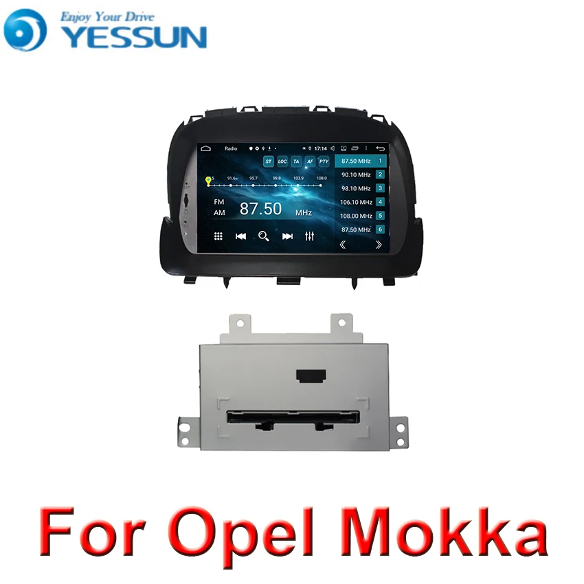 8 дюймов HD Восьмиядерный Android 9 автомобильный dvd-плеер для OPEL MOKKA 2 Din Автомобильный Радио gps навигация Мультимедиа стерео wifi магнитофон