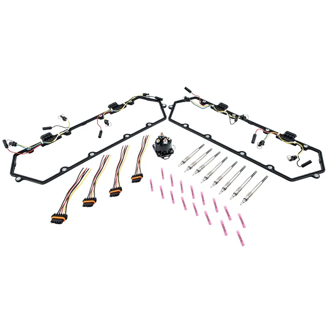 9497 FORD F250 F350 F450 VALVE COVER GASKETS INJECTOR GLOW, 48 OFF