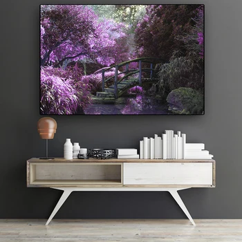 

Purple Tree Scenic 5D DIY Diamond Painting Cross Stitch Full Diamond Mosaic Embroidery Sale Diamond Paintings