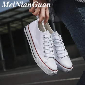 

Unisex Breathable Sneakers Women Large Sizes White Sneakers Woman Low Top Espadrilles Women's Summer Shoes Hot Female Shoe L22