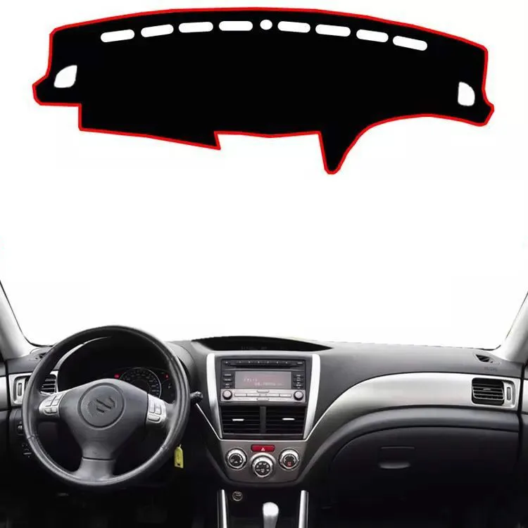 

Car Dashboard Cover Sun Shade Non-slip Dash Mat Pad Carpet Car Stickers Interior Accessories For Subaru Forester 2008-2012