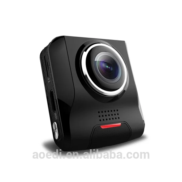 Автомобильная HD видеокамера безопасности рекордер Dash Cam - Название цвета: Черный