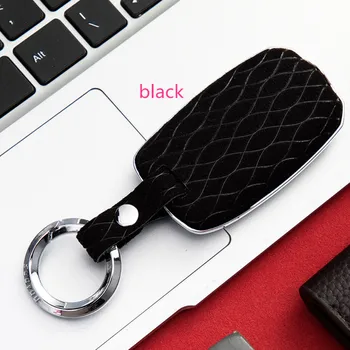 

Car Key Case Keychain Cover Genuine Leather Zinc alloy For Kia KX3/KX5/K3S/RIO/Ceed/Cerato/Optima/K5/Sportage/Sorento