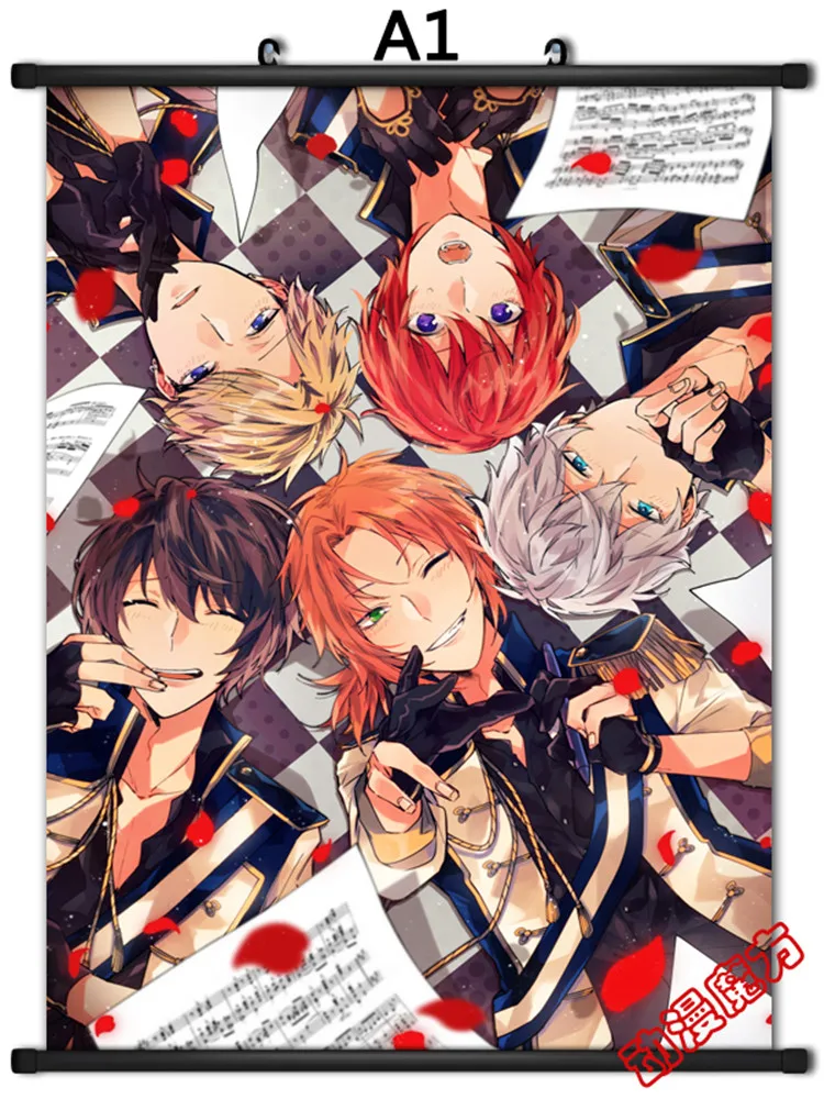Японские декоративные картины аниме ансамбль звезды Akehoshi Subaru &amp Hidaka Hokuto Yuuki Makoto