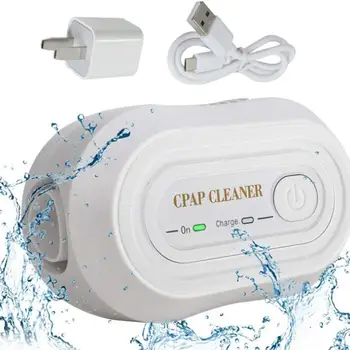 

Portable CPAP Cleaner Sanitizer Cleaning Supplies Mini CPAP Cleaner Disinfector For Daily Sanitizing CPAP Machine Mask Hose Pipe