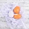 6pcs Wooden Fake Eggs Kitchen Toy Easter Egg Set Simulation Pretend Play for Kids Montessori Educational Food Toy for Child Gift 5