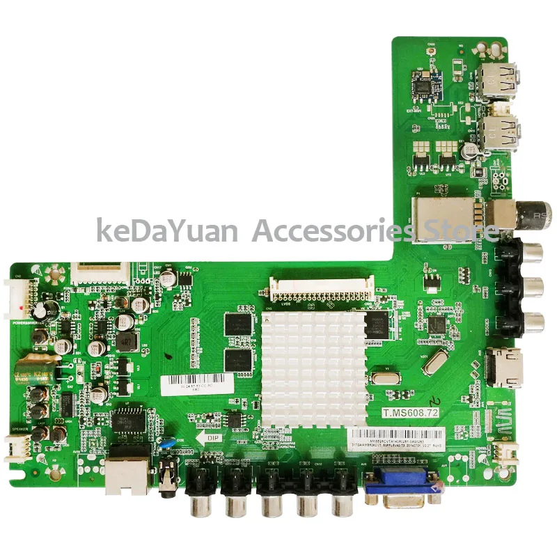 Тест рабочая для LE50D6660/80 50PFL5V40/T3 montherboard T. MS608.72 экран TPT500