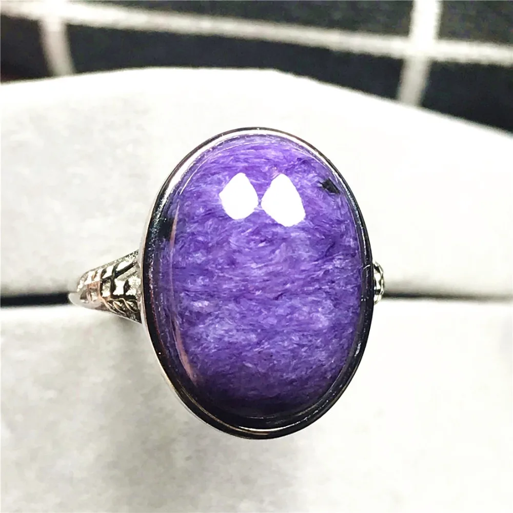 Purple Charoite Ring (145)