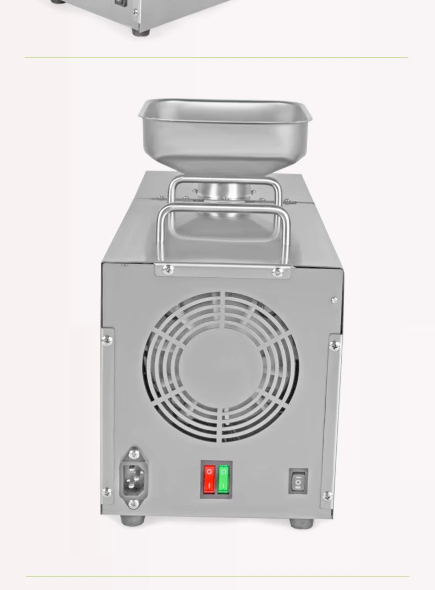 Автоматический пресс для масла 800 Вт коммерческий из нержавеющей стали экстрактор для семян подсолнечника оборудование для бизнеса пресс для масла