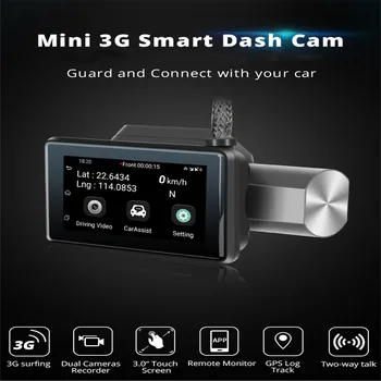 

3g Dash Cam 1080p Fhd Dvr Camera Video Recorder 270° Lens Adjustment Driving Recorder Driving Camera for Car