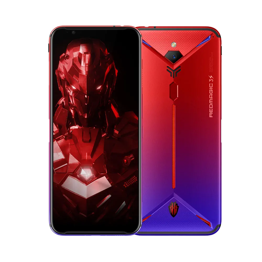 Глобальная версия оригинального игрового телефона zte Nubia Red Magic 3S 128G 8G 6,6" 90Hz Snapdragon 855 Plus 48MP+ 16MP 5000mAh Fastcharge