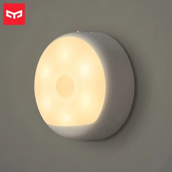 

(USB Charge) Yeelight LED Night Light Rechargeable Infrared Magnetic with hooks remote Body Motion Sensor For Xiaomi Smart Home