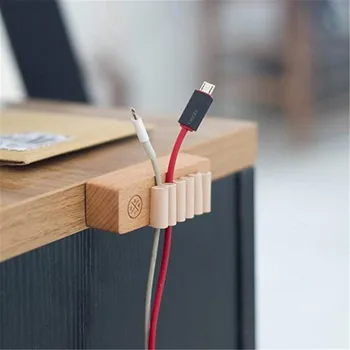 

Home Storage Shelves,Office Furniture Stands Desktop Wire Fixer Wood Cable Convenience durable practical Home personality