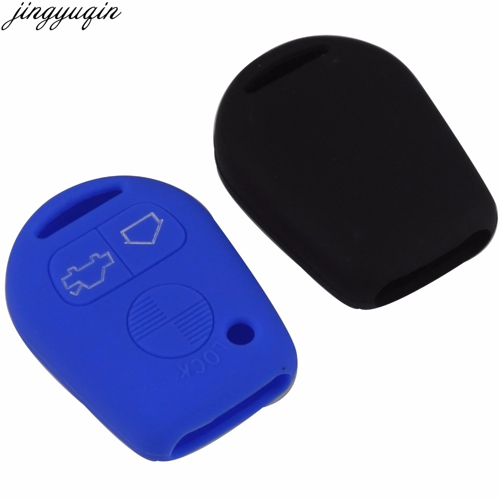 jingyuqin Remote 3 Buttons Car Key Silicone Cover Skin Case For BMW E31 E32 E34 E36 E38 E39 E46 Z3 | Автомобили и мотоциклы