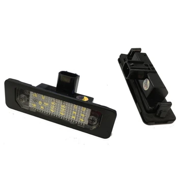 

For Lincoln MKS MKZ MKT MKX LED License Plate Light 6500K 12V Number Lamps Plate Light 2Pcs