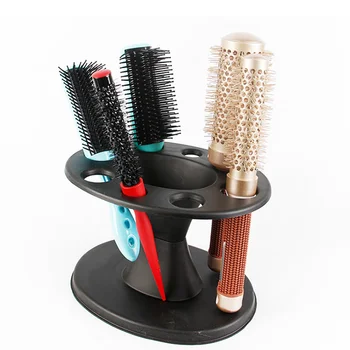 

Round Hair Tools Stand Salon Brushes Scissors Iron Roll Comb Accessories Holder Hair Styling Tools Barber Tools