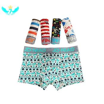 

5Pcs/Set Men's Underpants Soft Breathable Boxer Shorts Cotton Underwear TOA