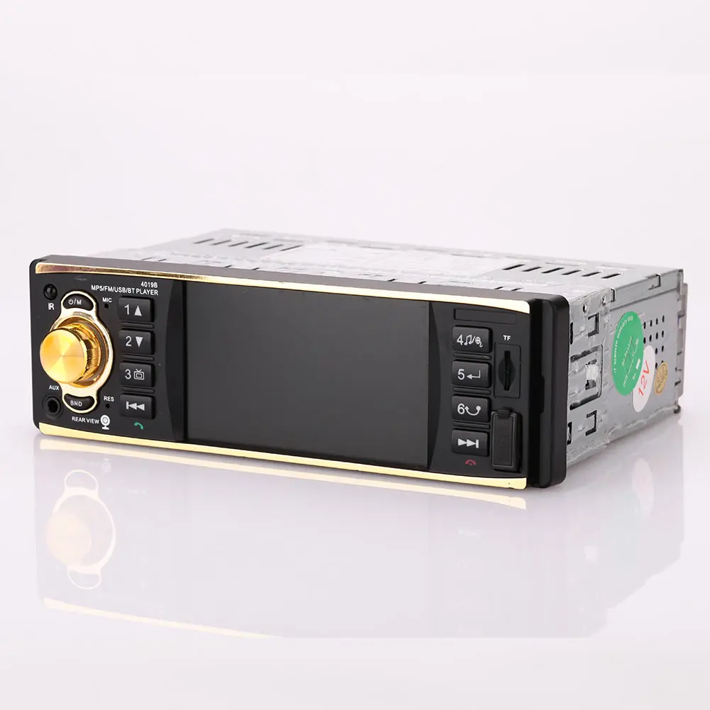 Vehemo DC12V HD Автомобильный Bluetooth MP5 W/руль универсальный пульт дистанционного управления 4,1 ''FM авто Aux в радио автомобильные аксессуары