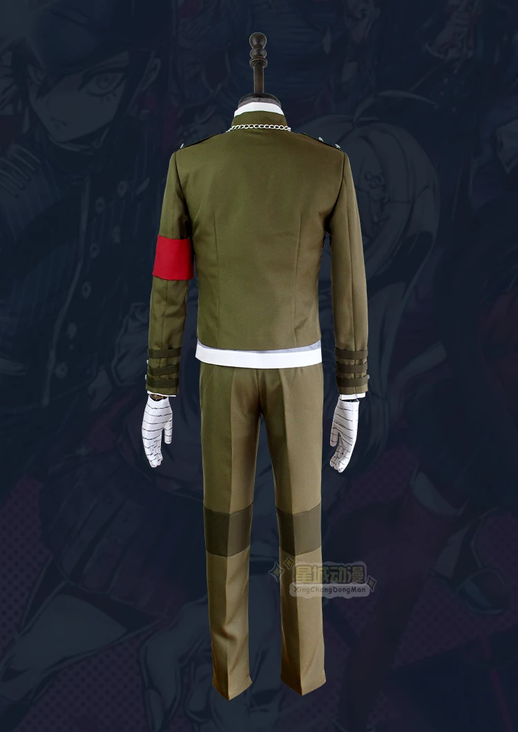 Аниме Dangan Ronpa Danganronpa V3 Korekiyo Shinguji Униформа костюм наряд рубашка+ пальто+ брюки+ перчатки+ парик шляпа костюм для косплея