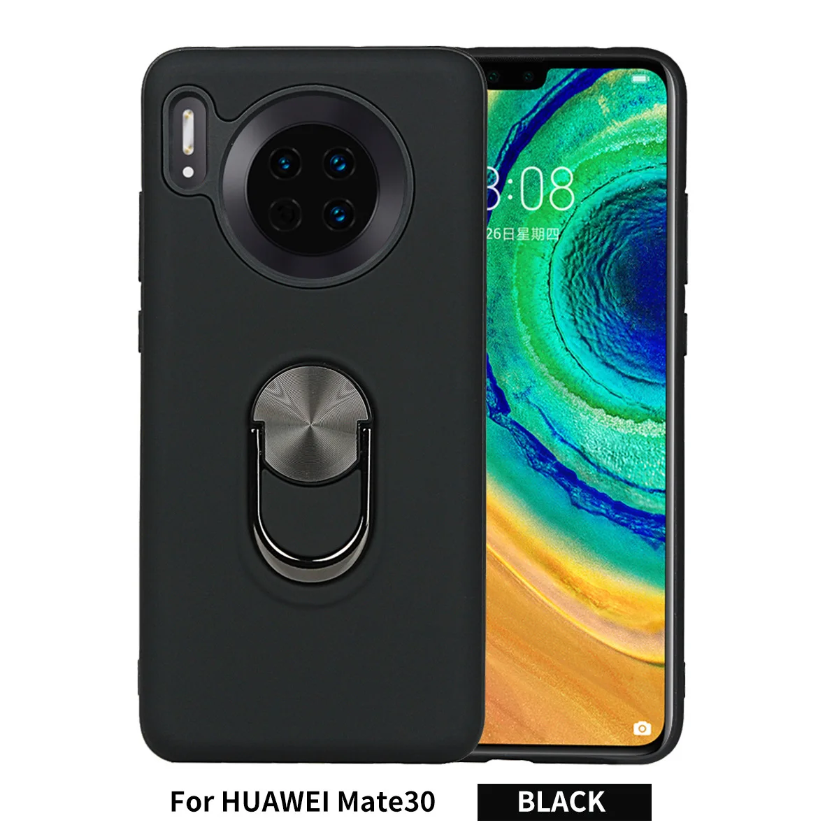 Модный Магнитный чехол-подставка для huawei mate 30 Lite Nova 5i Pro Nova 3i 5 P30 Pro P20 Lite mate 20 противоударный чехол для автомобиля