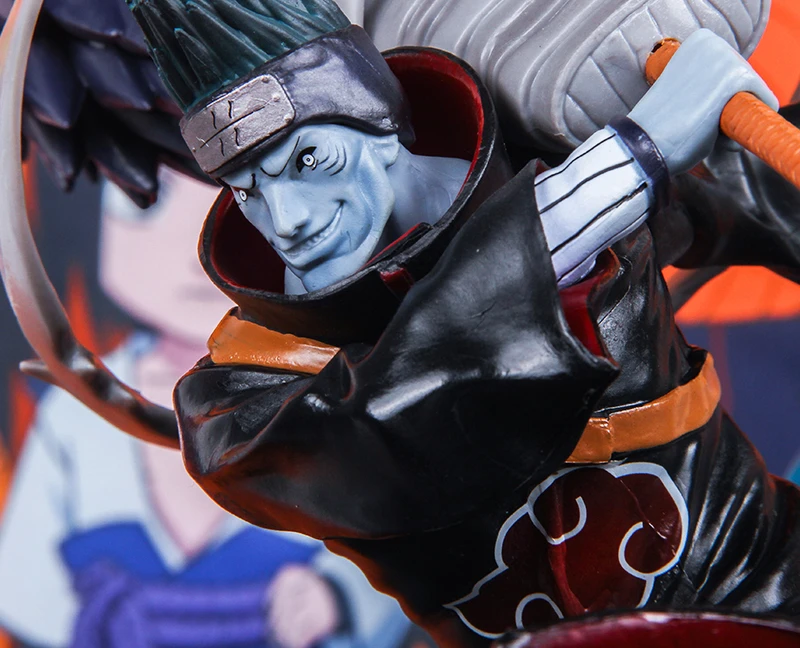 Наруто Shippuden аниме модель Samehada Hoshigaki Kisame битва форма GK фигурка 33 см Статуэтка из ПВХ коллекционная игрушка
