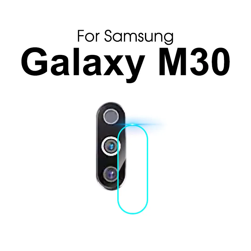 Защитная пленка для экрана камеры samsung Galaxy A30 A50 S10 Plus S10e M30 M20 M10 для камеры samsung Galaxy A9S A9 - Цвет: For M30