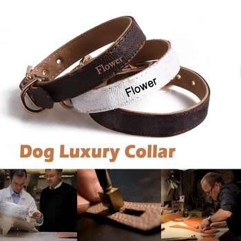 

Durable Pet Dog Collar Leash Flower Luxury Cat Puppy Necklace Lead Collar for Dog High Quality Small Large Dog Collar