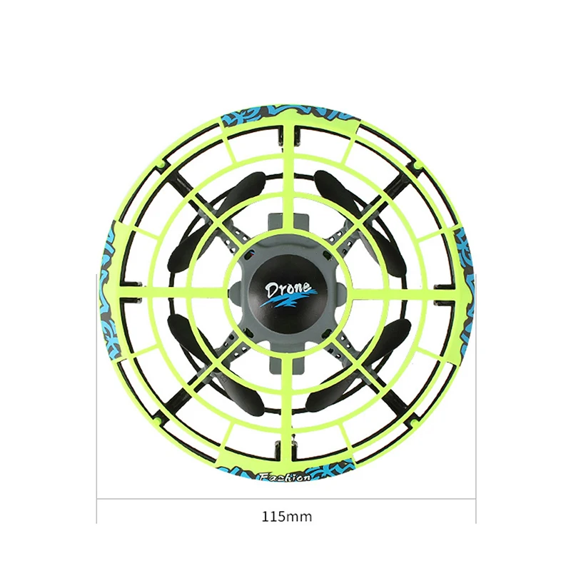 Mini Flying UFO RC Drone Hand Sensing Helicopter Model Quadcopter Anti-collision flayaball Electric Aircraft Toys For Children