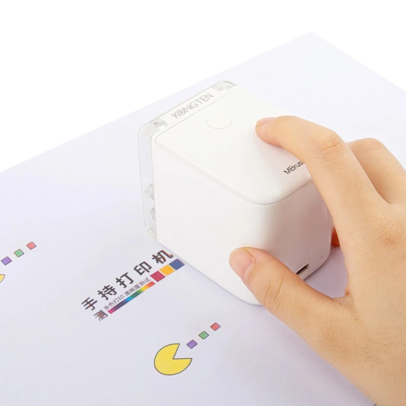 Переносной цветной принтер струйный для дома и офиса портативный мини-принтер с