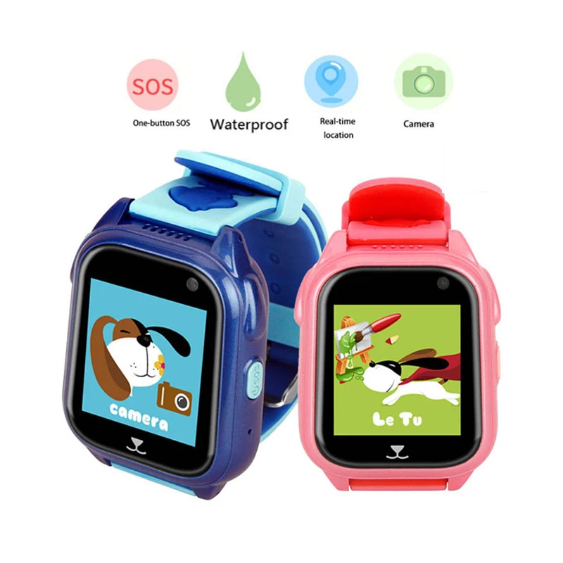 

M06 GPS Tracker Smart Watch Children IP67 Waterproof SOS Call Location Device Smartwatches Kids Safe Anti-Lost Monitor Watch