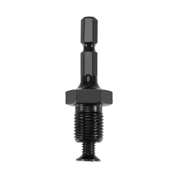 

Hot New 1pc 1/4-Inch 1/2 Thread Keyless Quick Change Drill Chuck Adapter Hex Shank