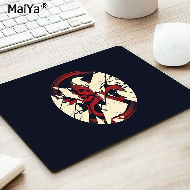 No Lock Edge25x29cm MaiYa ваши собственные коврики с логотипом комиксов Marvel DIY дизайн игровой с узором коврик для мыши резиновый ПК компьютерный игровой коврик для мыши - Цвет: No Lock Edge25x29cm