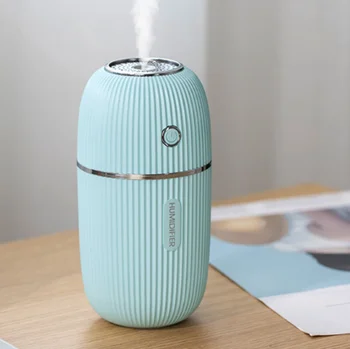 

300ML Air Humidifier Aroma Oil Diffuser Mini Ultrasonic USB Mist Maker Portable Car Freshener Purifier Fogger With Night Lights