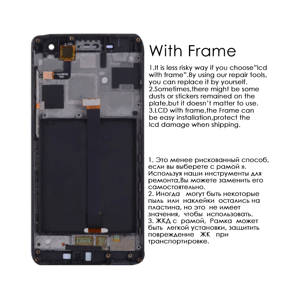 5," для Xiaomi Mi 4 lcd кодирующий преобразователь сенсорного экрана в сборе для Xiaomi Mi 4 дисплей с рамкой Замена M4 двойной экран