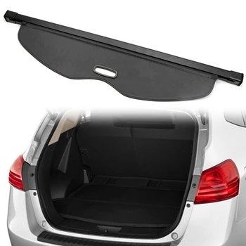 

For Nissan Rogue Car Rear Trunk Security Shield Shade Black Tail Cargo Cover 2008 2009 2010 2011 2012 2013 2014 2015
