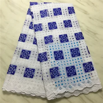 

Soft Cotton African Lace Fabric 2019 High Quality Swiss Voile Latest Lace Fabric Material Bridal Lace Fabric For Dress pl66-422