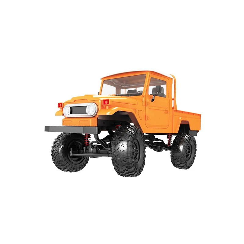MN-45 for WPL FJ45 1:12 Scale RC Car RTR Version 2.4G 4WD RC Rock Crawler RC Remote Control Truck Toys Children Gift Orange MN-45 for WPL FJ45 1:12 Scale RC Car RTR Version 2.4G 4WD RC Rock Crawler RC Remote Control Truck Toys Children Gift Orange
