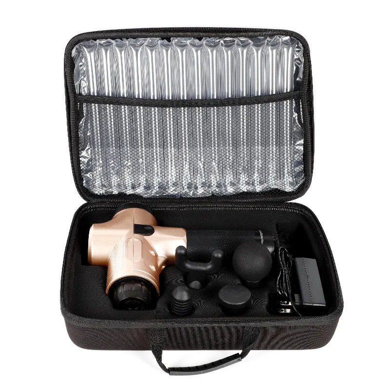 JYVIN X7 Muscle Massage Gun Sport Therapy Deep Massager Body Relaxation Pain Relief Slimming Shaping Massager 4&6 Heads With Bag