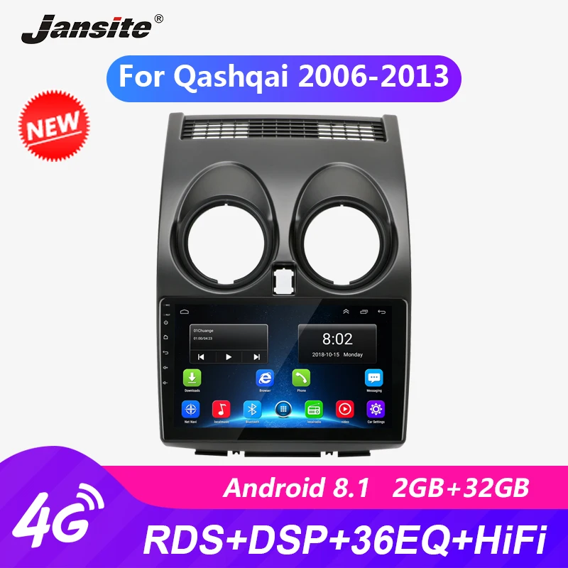 For Nissan Qashqai 2006-2013 9" 1+16GB Android 10 Car Stereo GPS Radio Player 