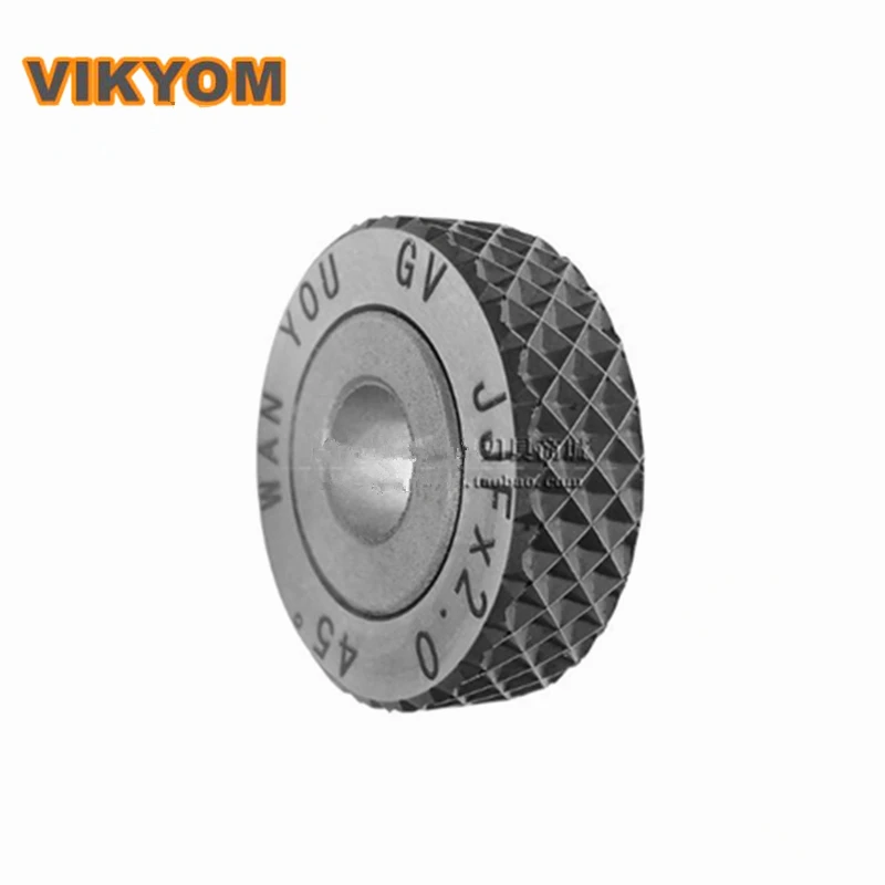 

Single wheel 45°concave net pattern knurling wheel 0.6/0.8/1.0/1.2/1.5/2.0mm special copper and aluminum rolling