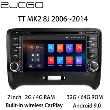 

Car Multimedia Player Stereo GPS DVD Radio Navigation Android Screen for TT MK2 8J 2006 2007 2008 2009 2010 2011 2012 2013 2014