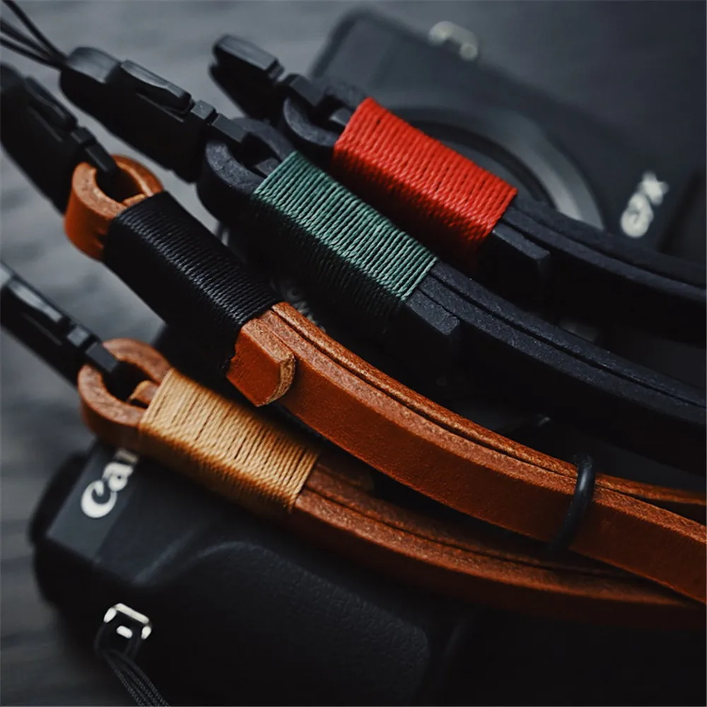 

Handmade Leather Camera Wrist Hand Strap For Ricoh GR3 GR2 Canon G7X