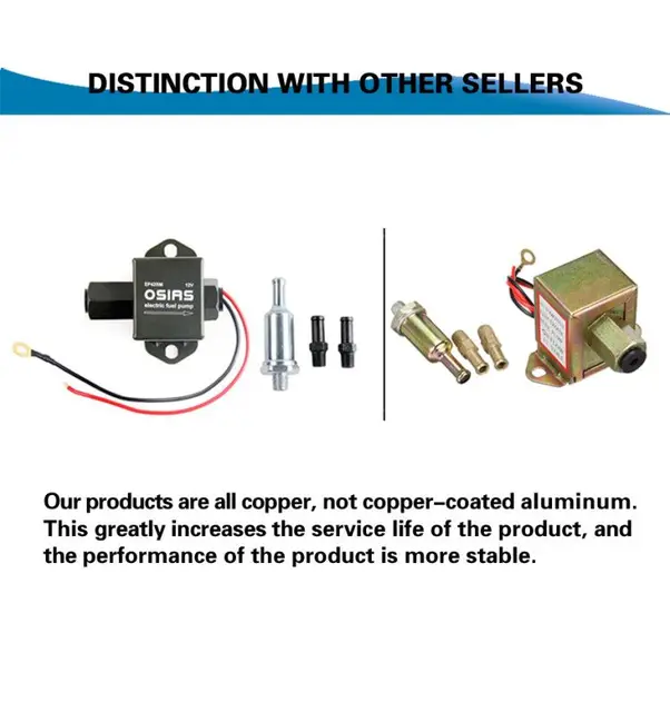Bomba De Gasolina/combustible Motor Carburador Universal 12v