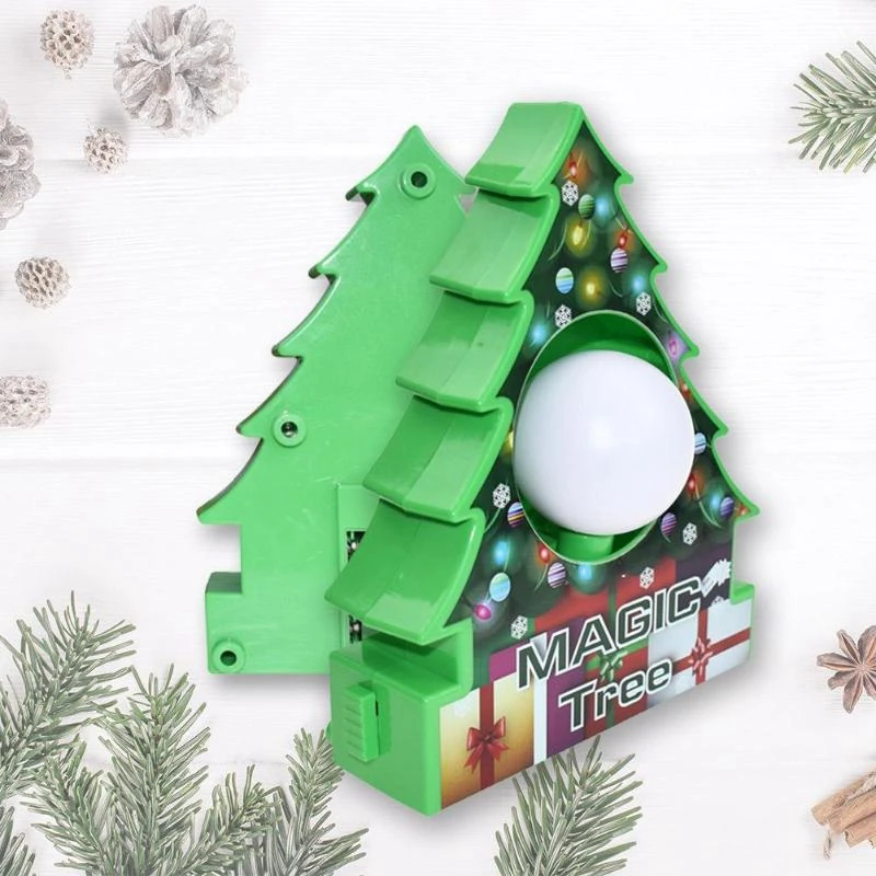 DIY Christmas Tree Rotate Drawing Ball Set Electric Painting Machine Chris U4L0 