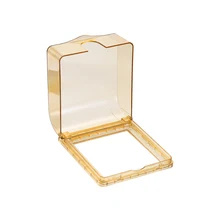 Uxcell всепогодный выход крышка в использовании штепсельная розетка протектор для внутреннего использования s 116x126x48 мм Tawny 2 шт