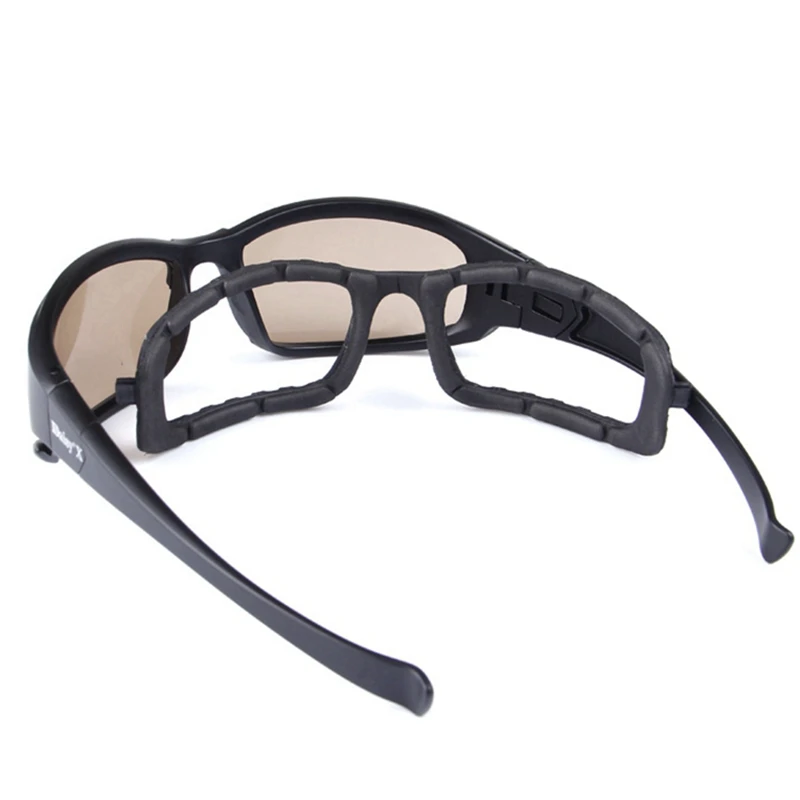 Outdoors X7 Polarized PC Glasses Hunting Goggles 4 Lens Shooting Hiking Sunglasses Men Windproof Eyewear UV400 polarized sports glasses polarized glasses uv protection glasses shooting glasses polarized goggles