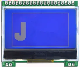 3.3V SPI Board 20 P/36 P синяя подсветка COG 12864 ЖК-экран(плата/без платы) ST7565R контроллер 3,3 V 5V(без текста - Цвет: 3.3V SPI Board