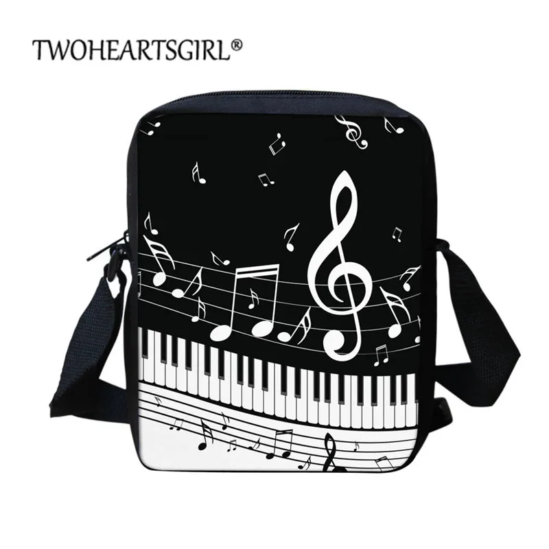 Миниатюрная сумка twoheart sgirl с музыкальными нотами портфель на плечо для