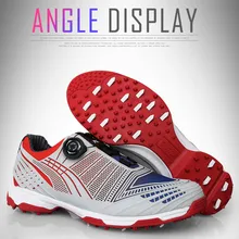 Спортивная обувь для гольфа; Мужская Спортивная обувь; водонепроницаемые спортивные кроссовки; нескользящие шнурки с пряжкой; FK88