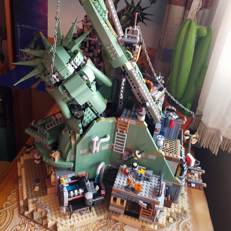 45014, 3560 шт., 2 серии из фильмов, добро пожаловать в apocalypseberg, модель, строительные блоки, кирпичи, детские игрушки, рождественские подарки, 70840